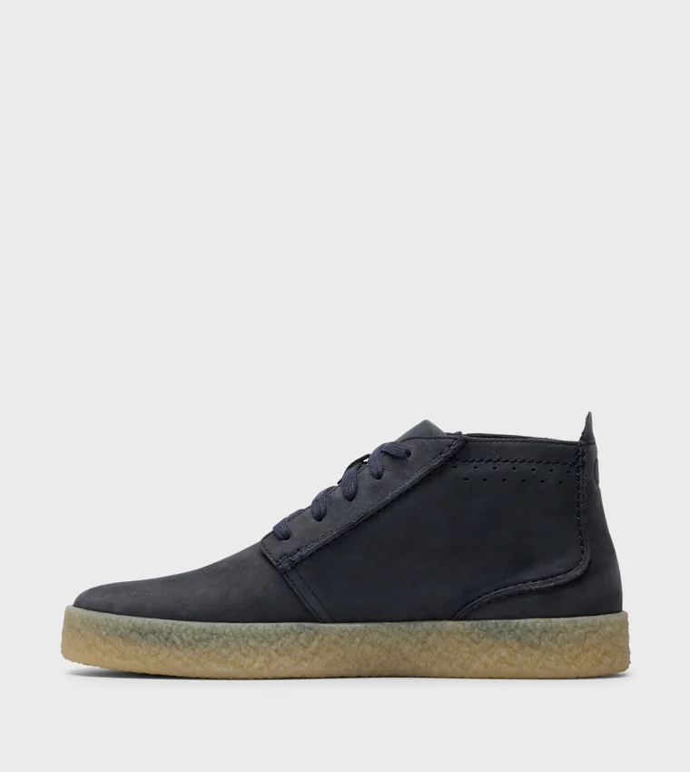 clarks Streethill Mid Navy Nubuck